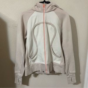 lululemon scuba zip up hoodie